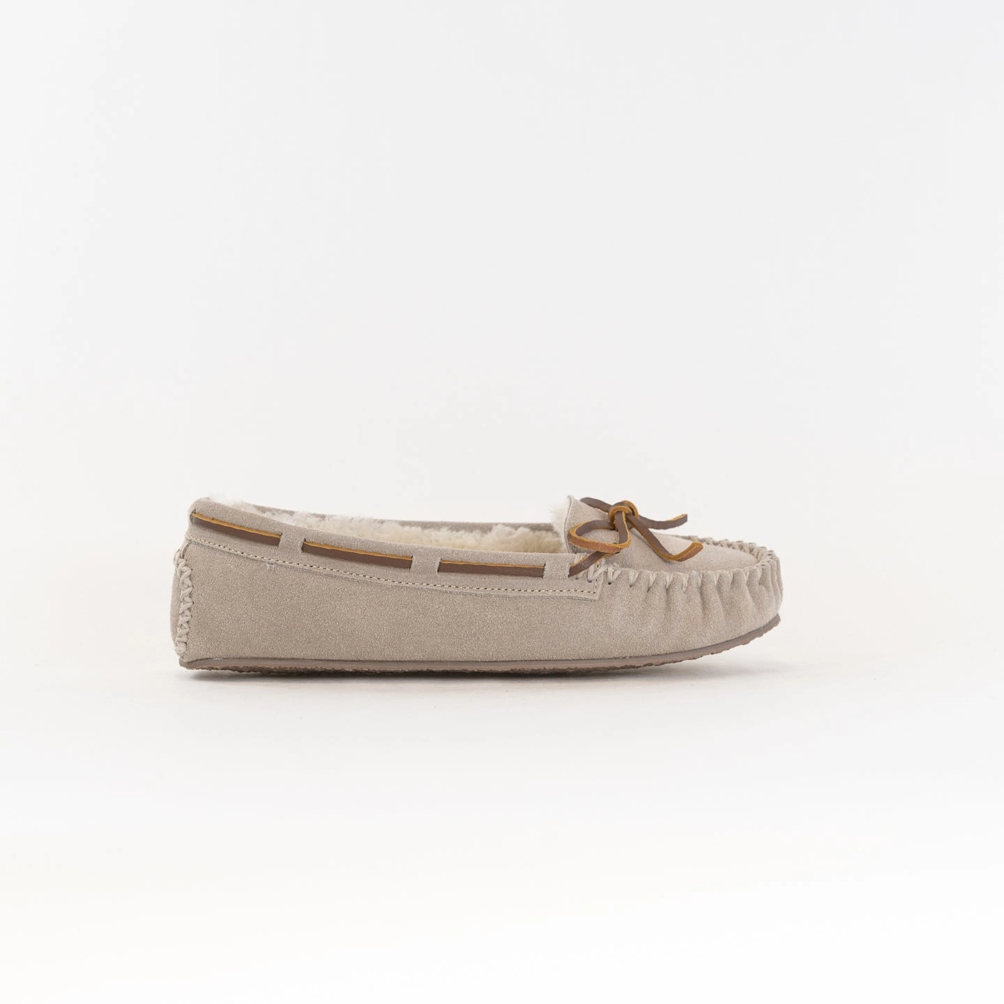 Quick Slip On Walk Soft Slip On Minnetonka Cally (Women's) - Stone
