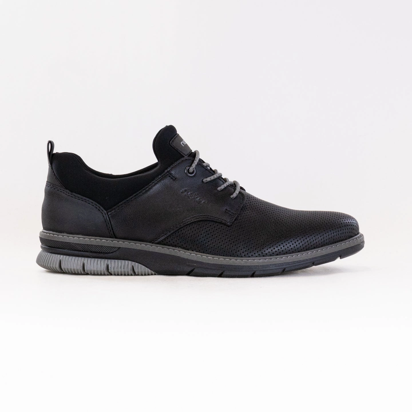 Relax Shoes Rieker Dustin 50 (Men's) - Black/Black