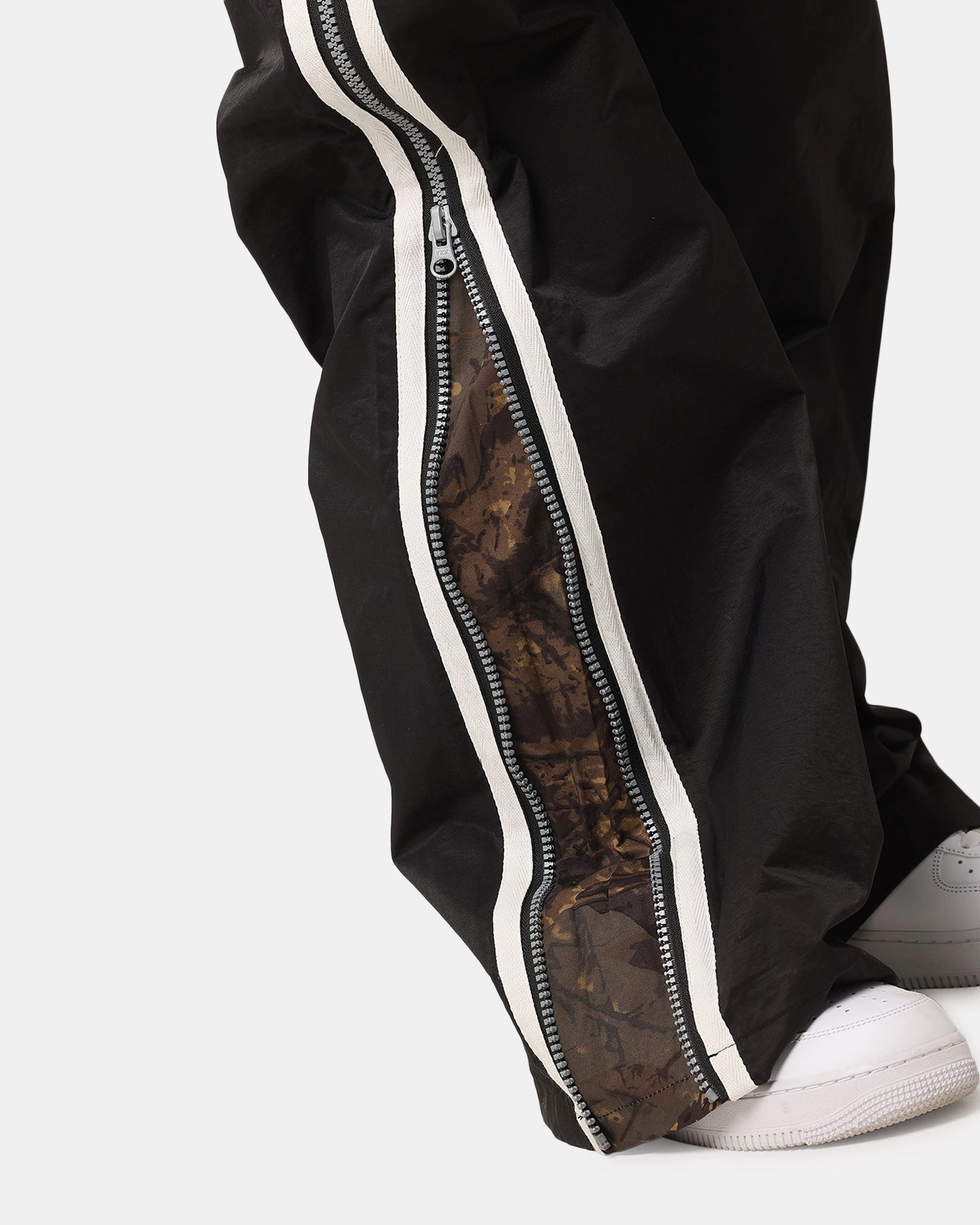 Casual Active Ripped design Loiter Hunter Track Pant Black