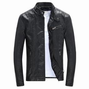 West Louis? PU Spring Leather Jackets Mold resistant EcoFriendly Dye