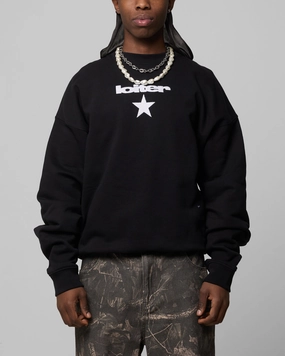 AntiPilling Loiter Premium Essentials Crewneck Black
