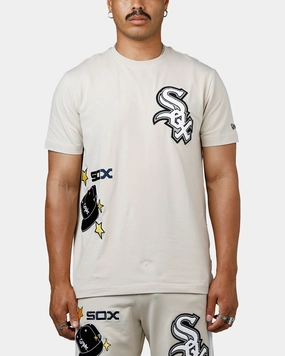 New Era Chicago White Sox 'Logo Select' Summer T-Shirt Stone Soft touch finish