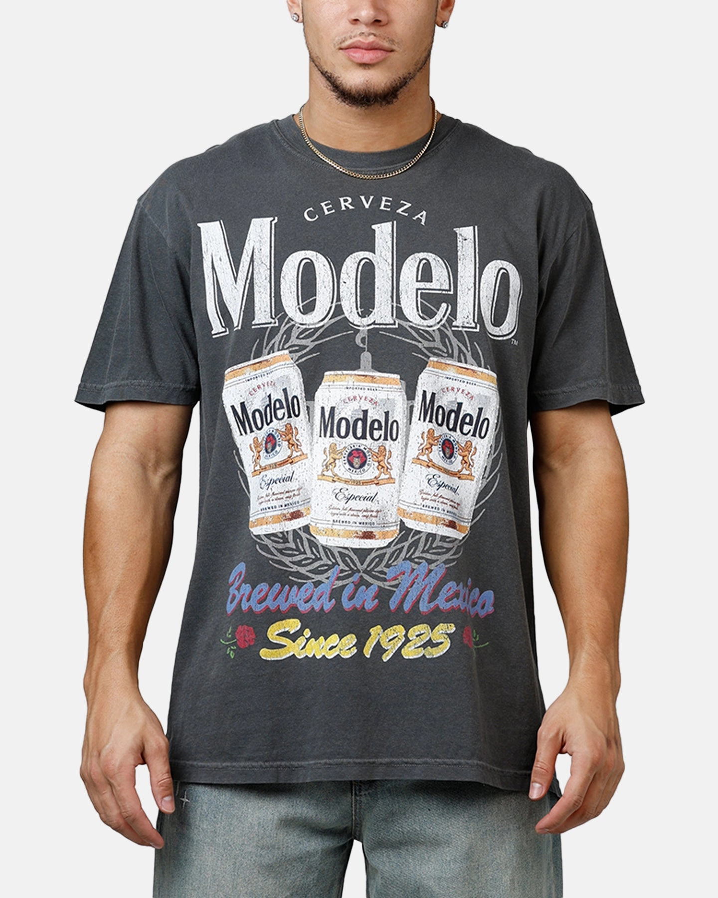 FasteningHood Ripple X Modelo Since 1925 T-Shirt Washed Black