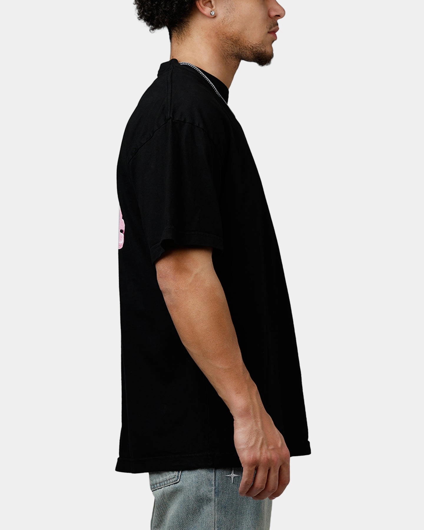 Carre Melted T-Shirt Black AntiPill Surface