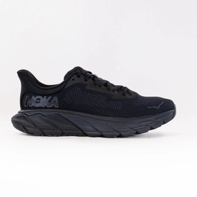 Hoka Arahi 7 (Men's) - Black/Black Lightweight Durable Build
