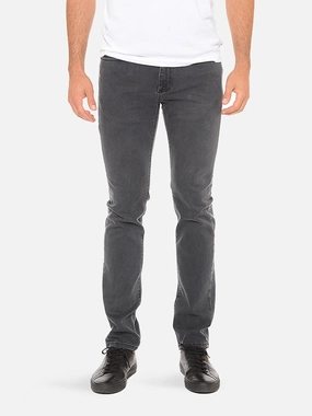 Luxury Textured Athlete Fit Slim Stone Jeans