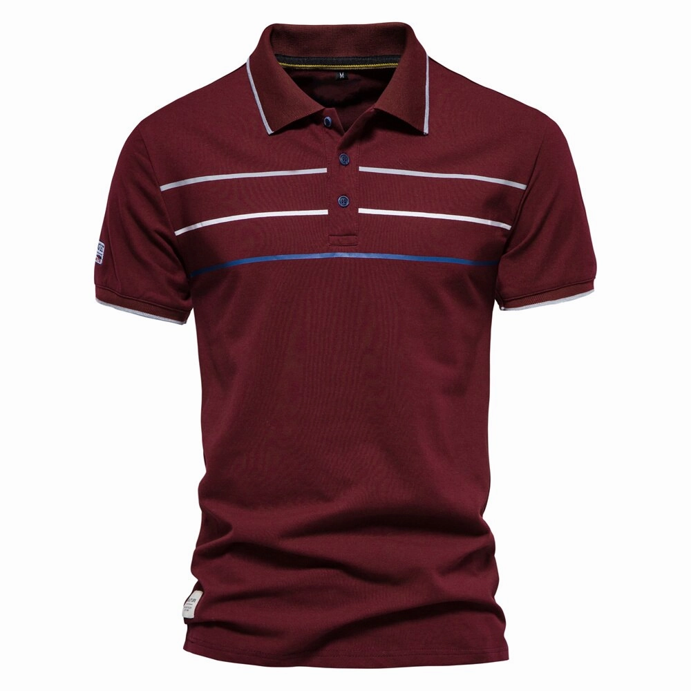 Essential Style West Louis? Brand Cotton Business Style Polo Shirt