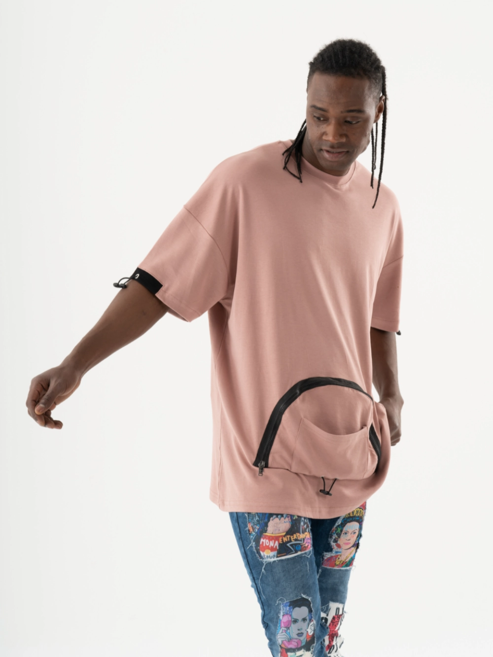 Easy-to-Style Top KANGAROO T-SHIRT