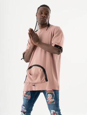 KANGAROO T-SHIRT No Slip Shoulder Design Fashion Essential