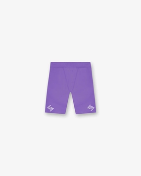 247 Berlin Half Tight - Purple plain shorts Outdoor Vibe