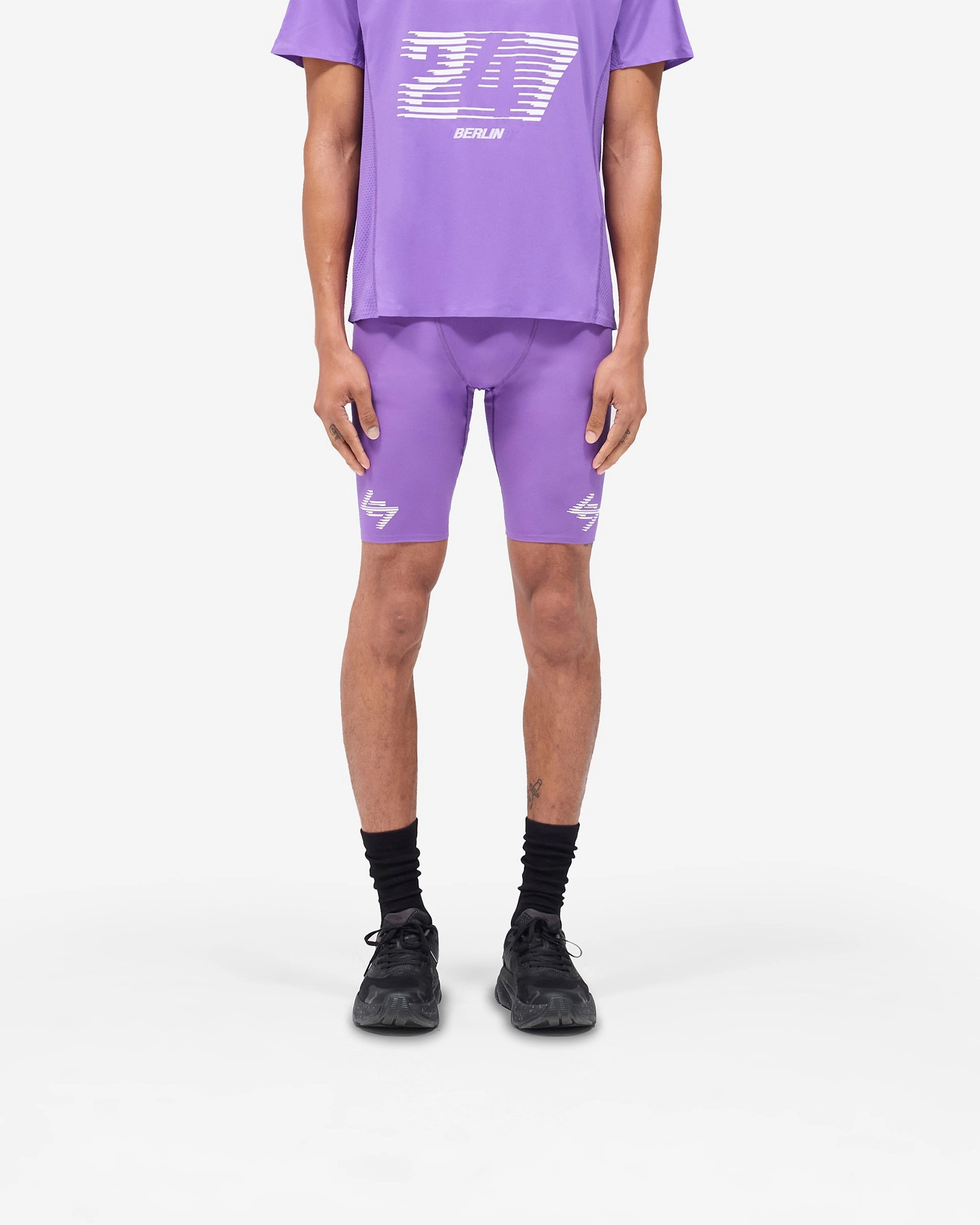 All Season 247 Berlin Half Tight - Purple