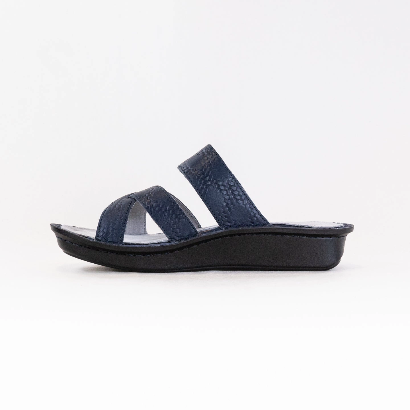 Sand Free Footbed Alegria Victoriah (Women's) - Basketry Navy