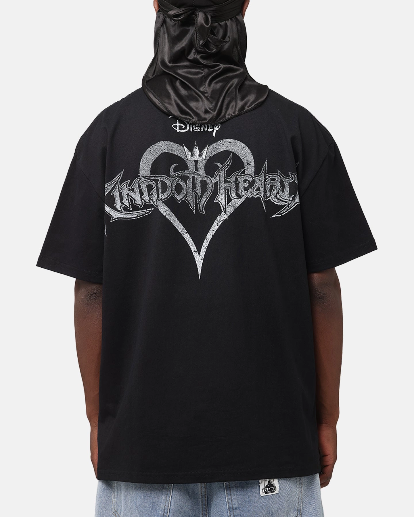 FlexibleNeckline hypoallergenic material Goat Crew Disney Kingdom Hearts Sora Heavyweight T-Shirt Black