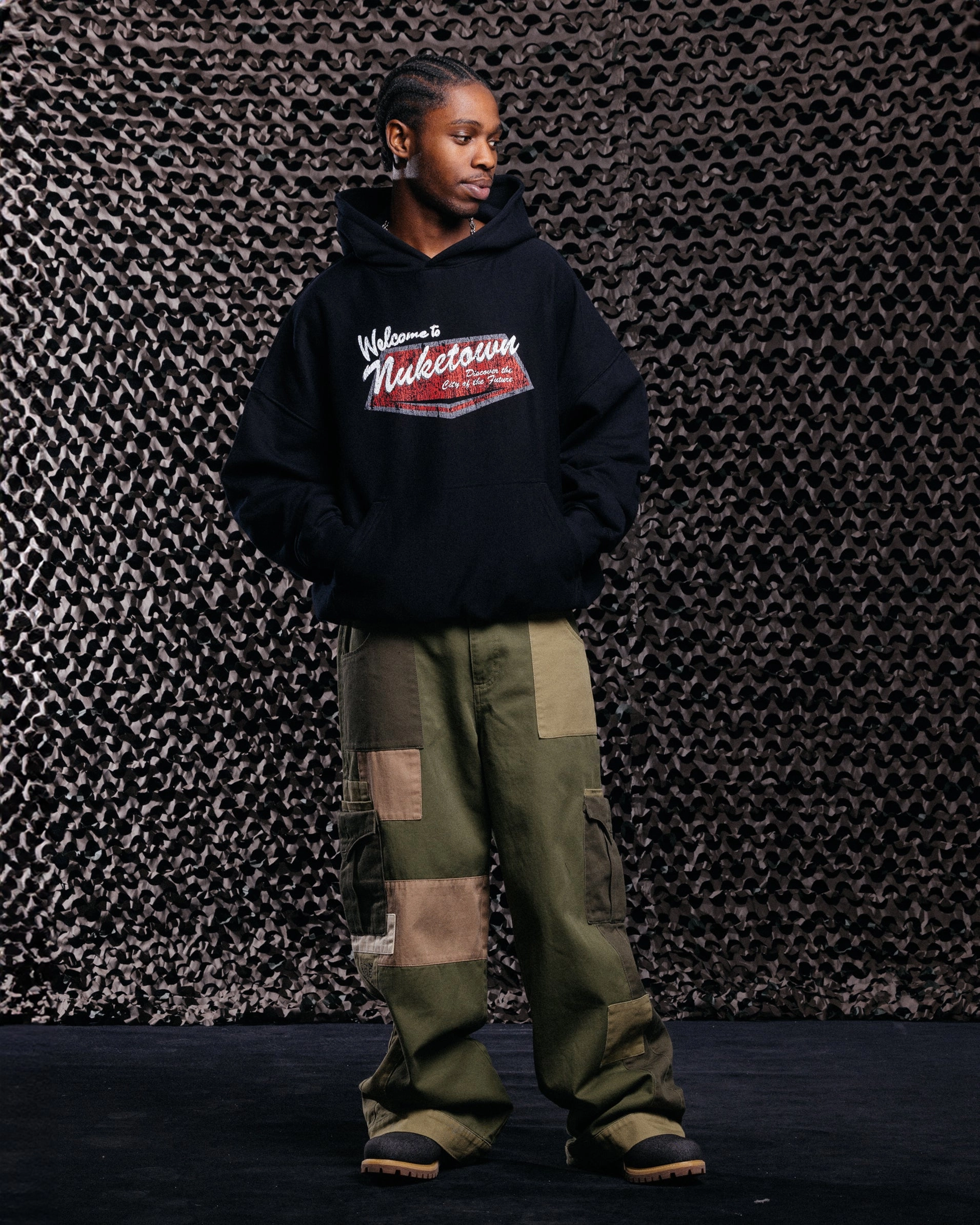 Goat Crew X Call Of Duty Nuketown Premium Hoodie Black EcoFriendly Manufacturing