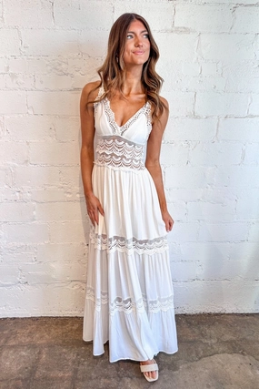 Beach Beauty Maxi Dress Dew Tone Breathable-Lining