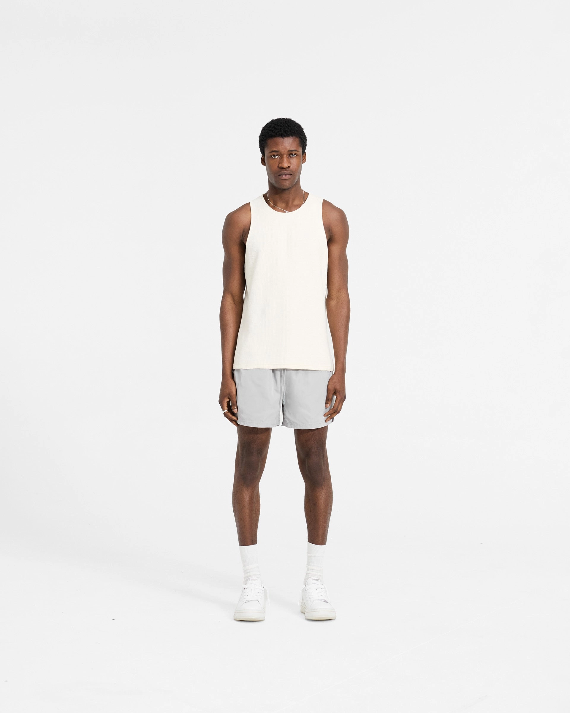 Utility Fit Comfort Stretch Fit Swim Shorts - Grey