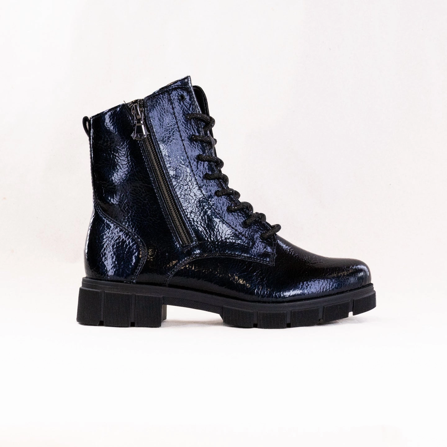 Remonte D2S72 (Women's) - Blue Fleece Soft Weekend Adventure