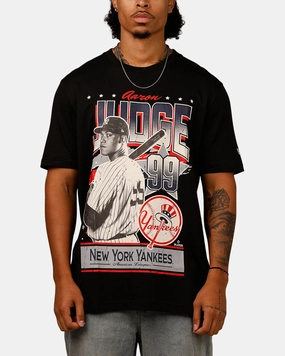 New Era New York Yankees Aaron Judge T-Shirt Black Reinforced Shoulder