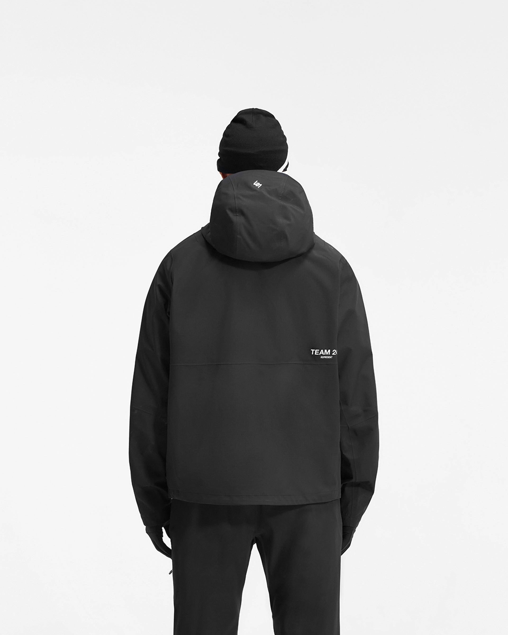 Team 247 Technical Jacket - Black Relaxed Daily Style VentilatedBackPanel