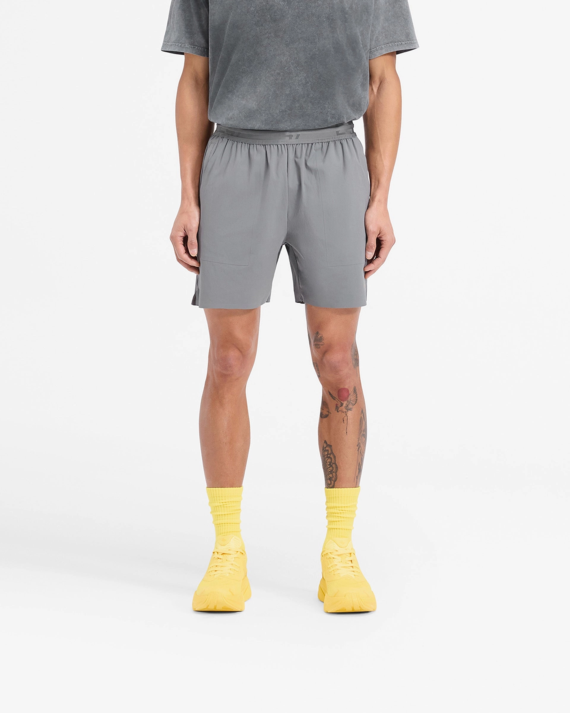 Team 247 Fused Shorts - Pewter Lemon sports industry