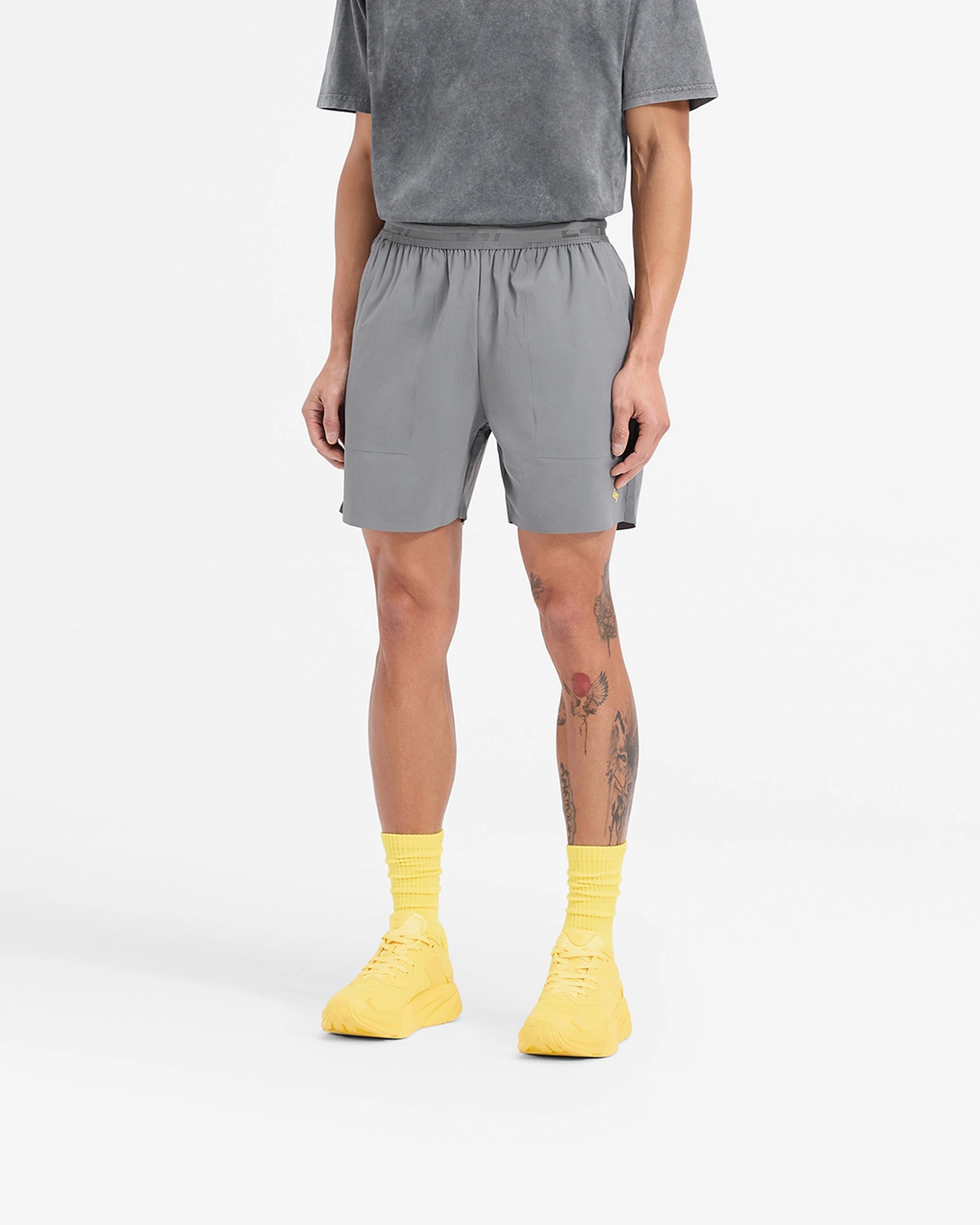 Sport Edge Team 247 Fused Shorts - Pewter Lemon