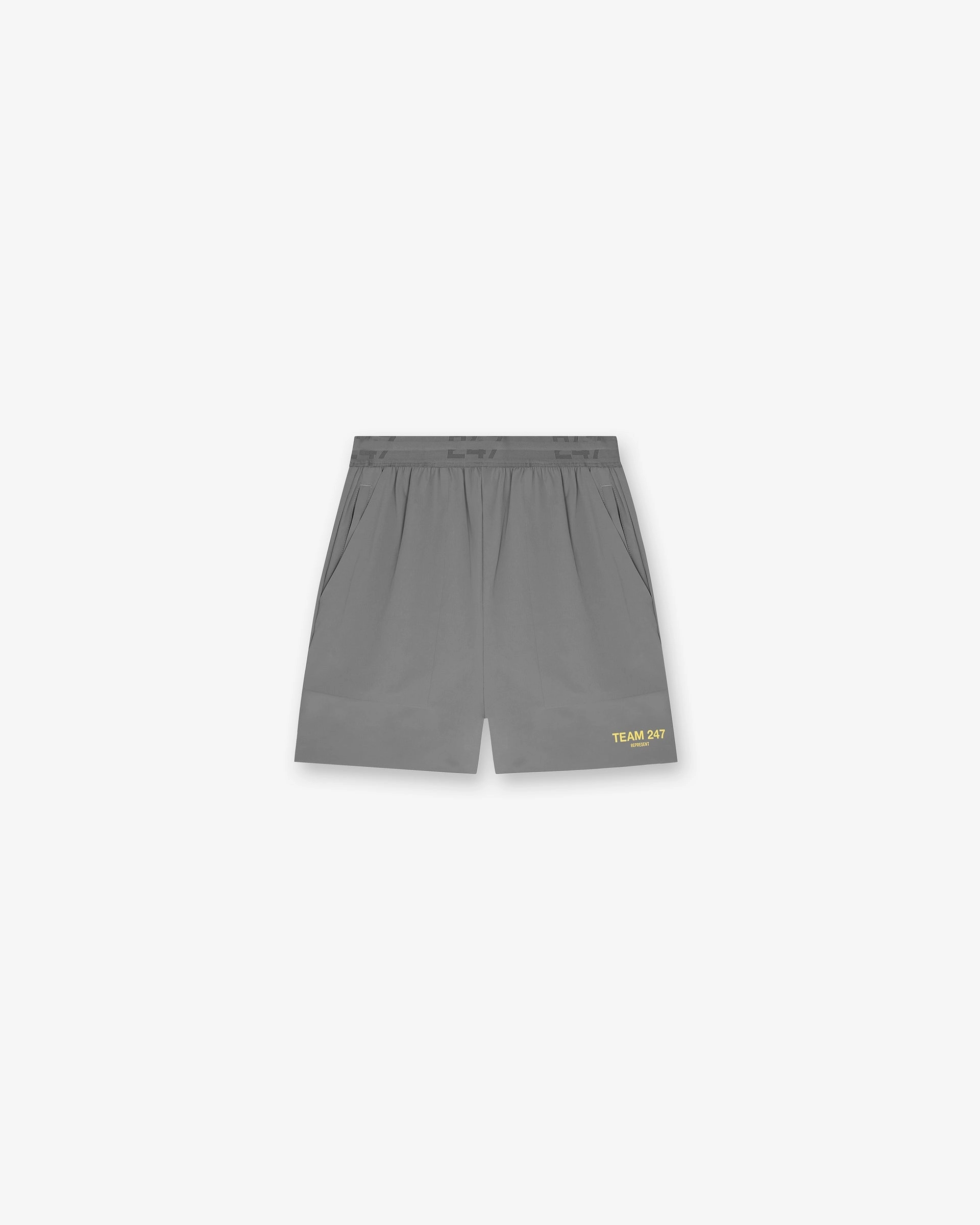 Team 247 Fused Shorts - Pewter Lemon Comfy Shape