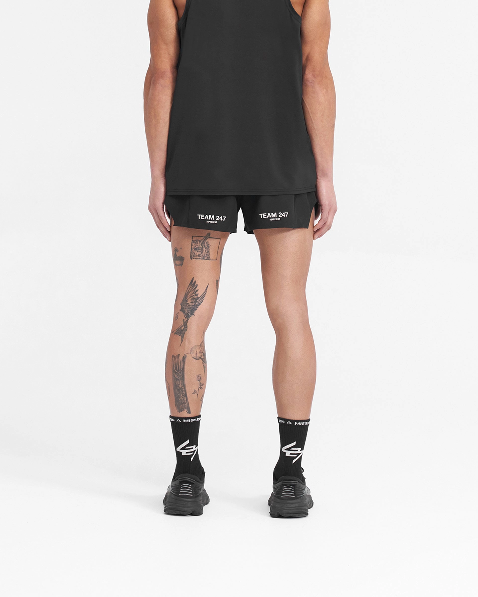 Sport Flex Design Team 247 Race Shorts - Jet Black