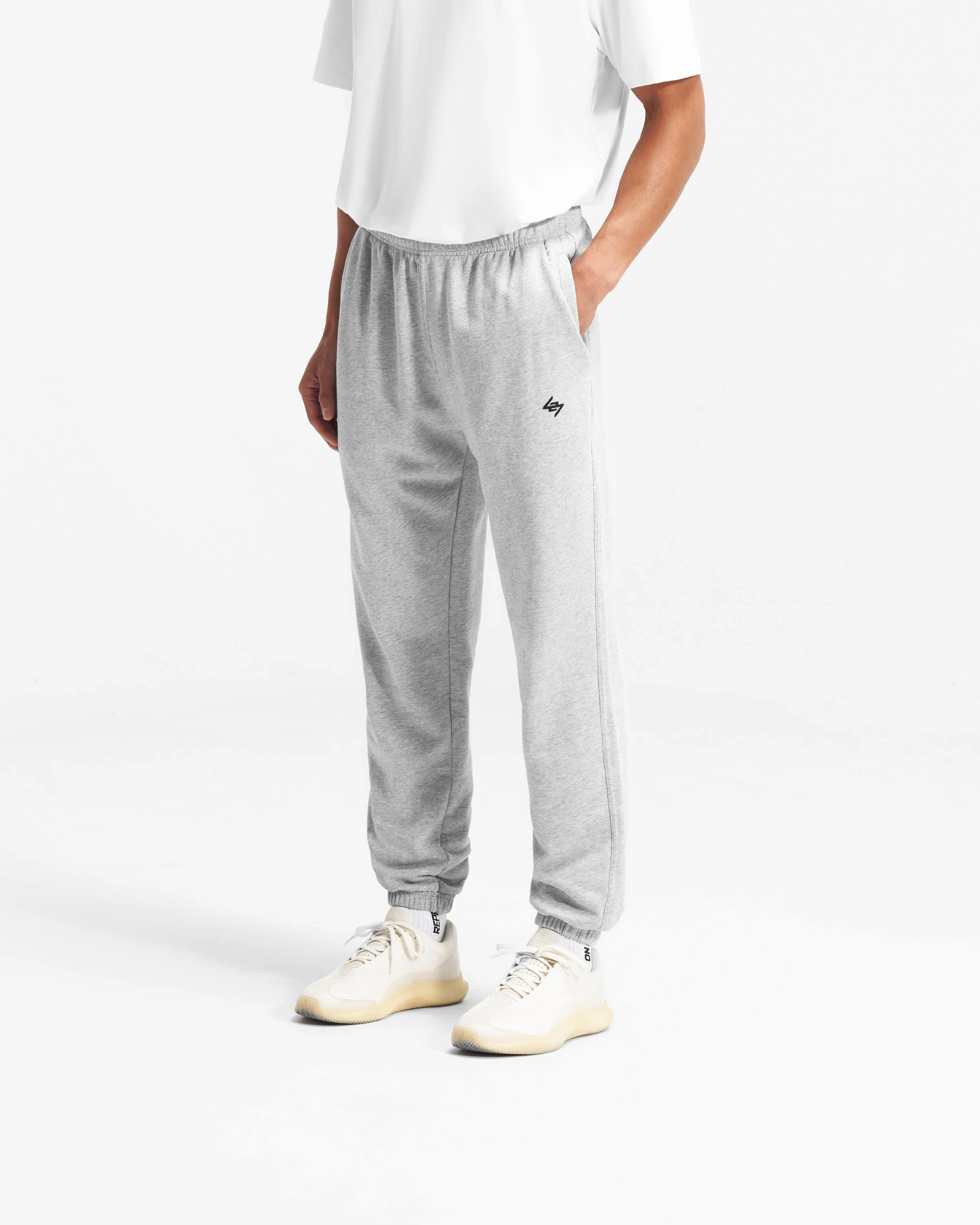 Snug Waist LightweightConstruction Team 247 Sweatpant - Ash Grey