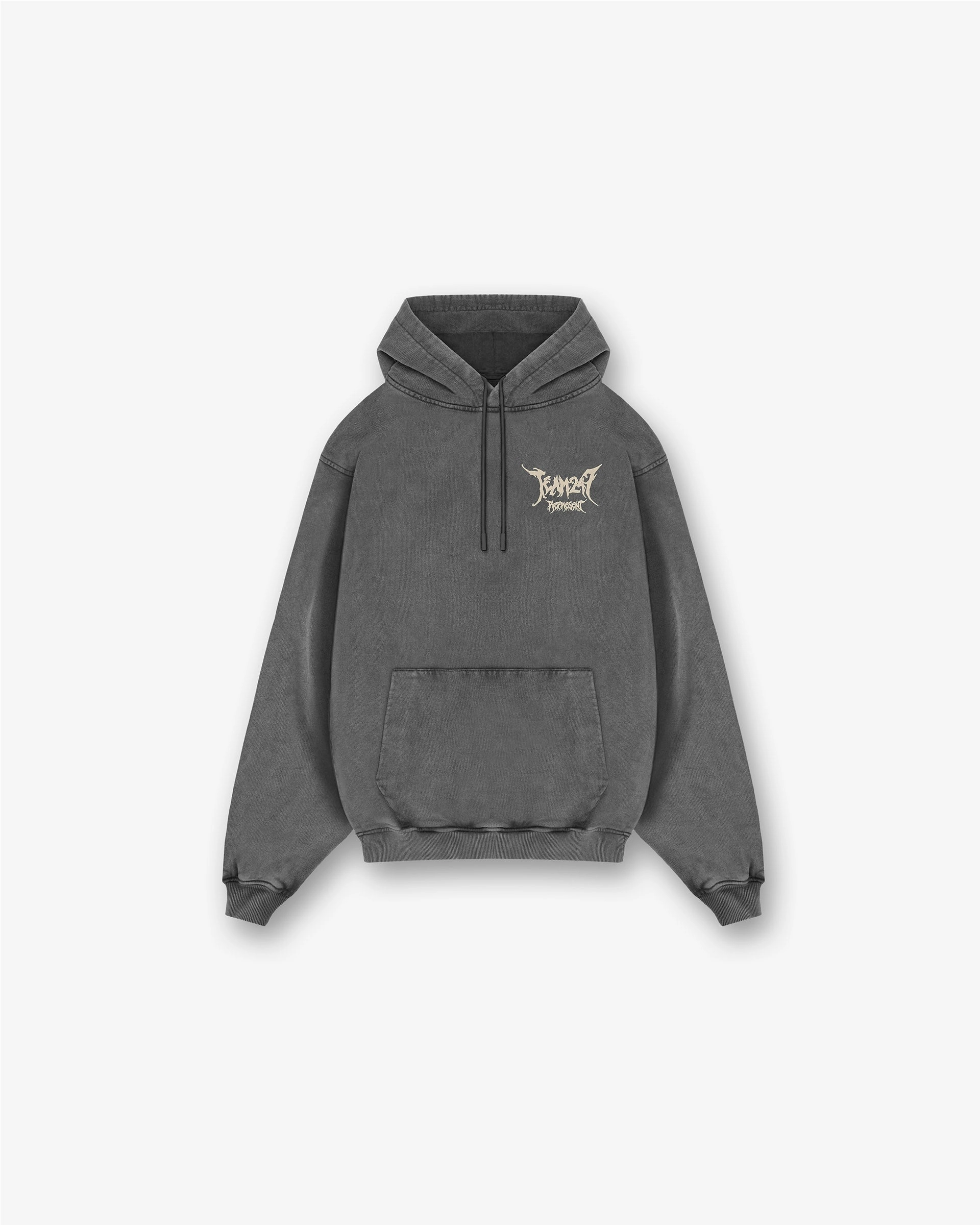 bus ride Street Smart Team 247 X END Oversized Hoodie - Washed Grey
