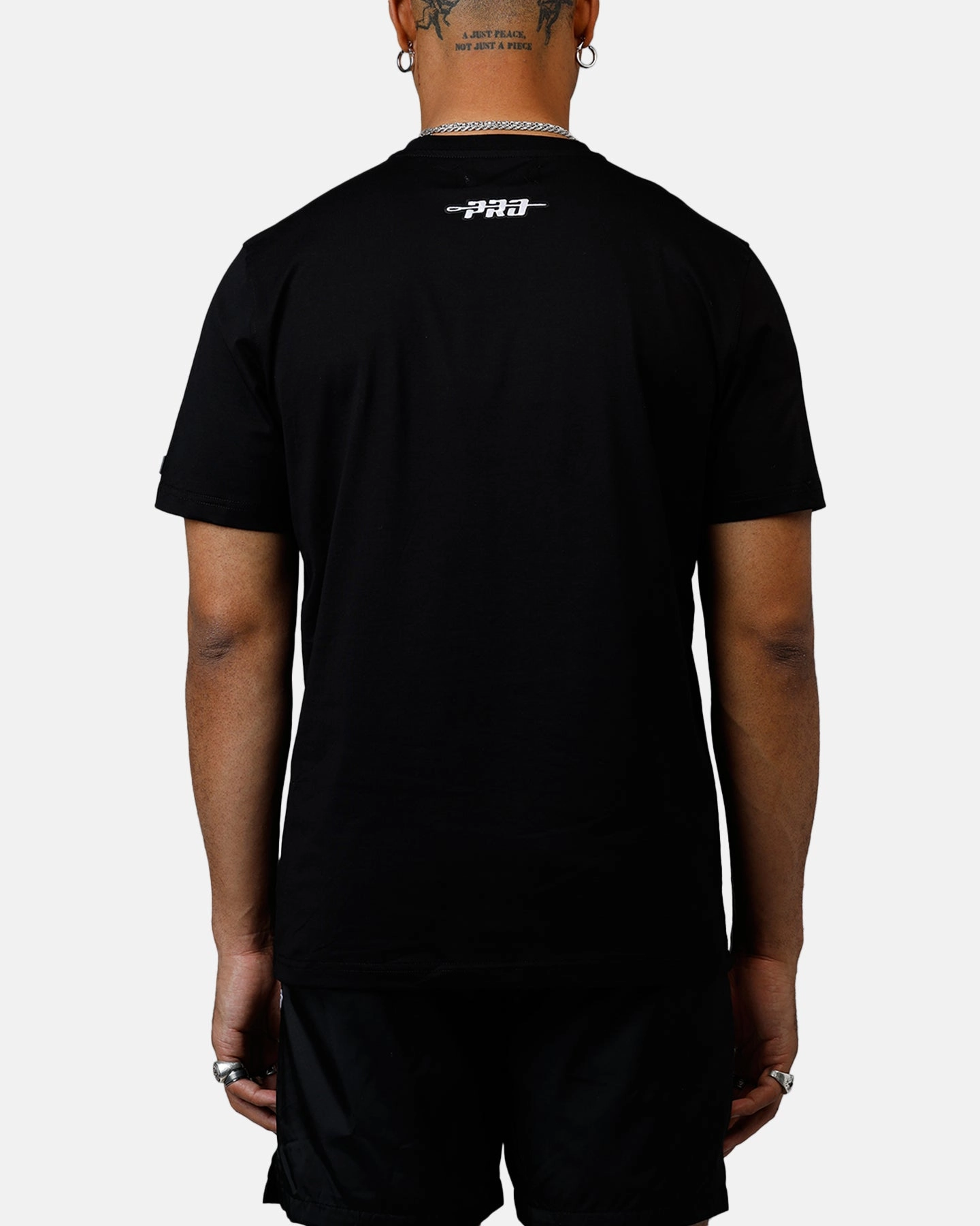 Pro Standard Los Angeles Dodgers Chenille T-Shirt Black FlatlockSeams UVProtective Coating