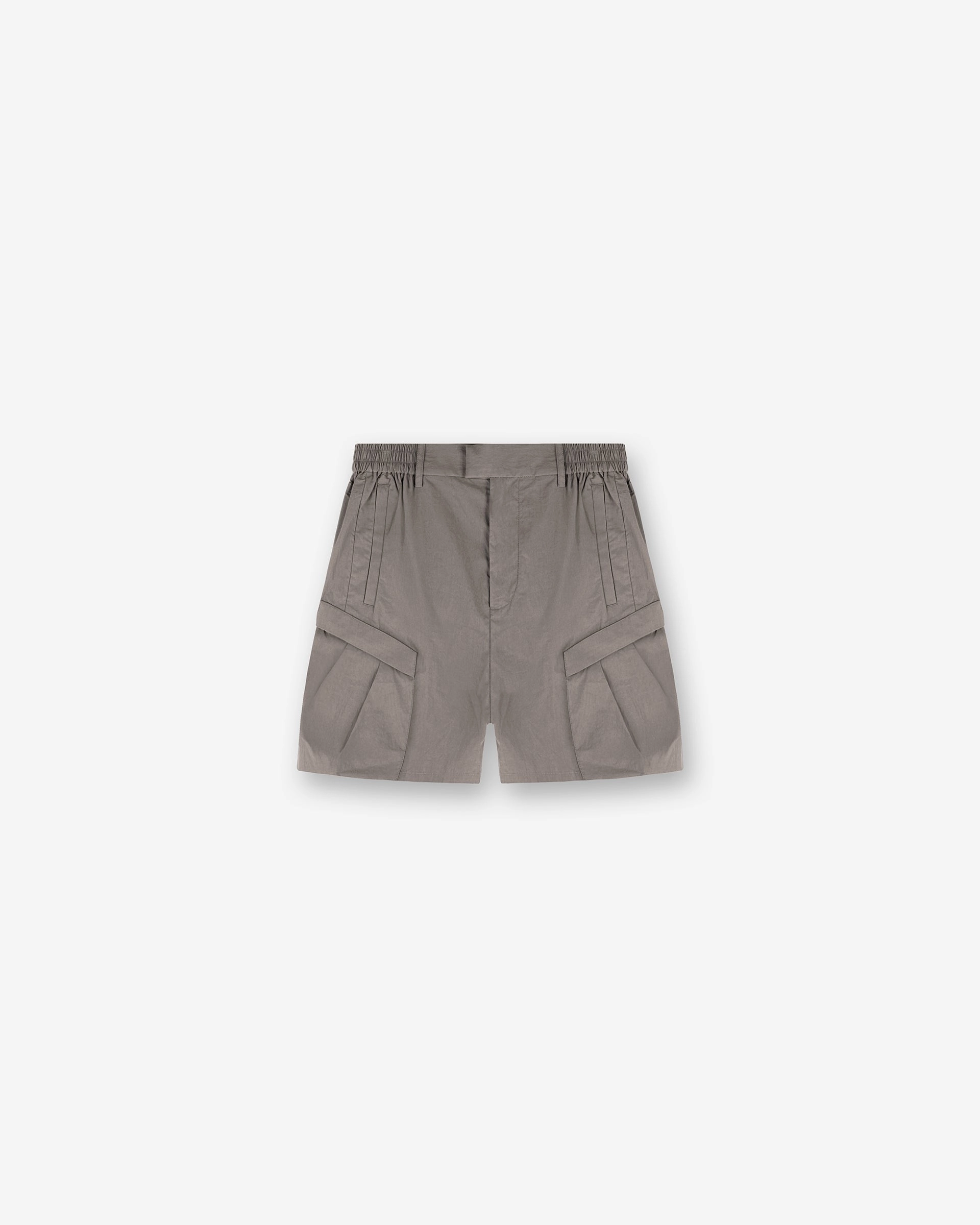 Wind Resistant Material Tech Cargo Short - Mid Grey
