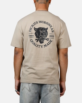 Dickies Wrench T-Shirt Tan Abrasion Resistant Surface UVProtectionCoating
