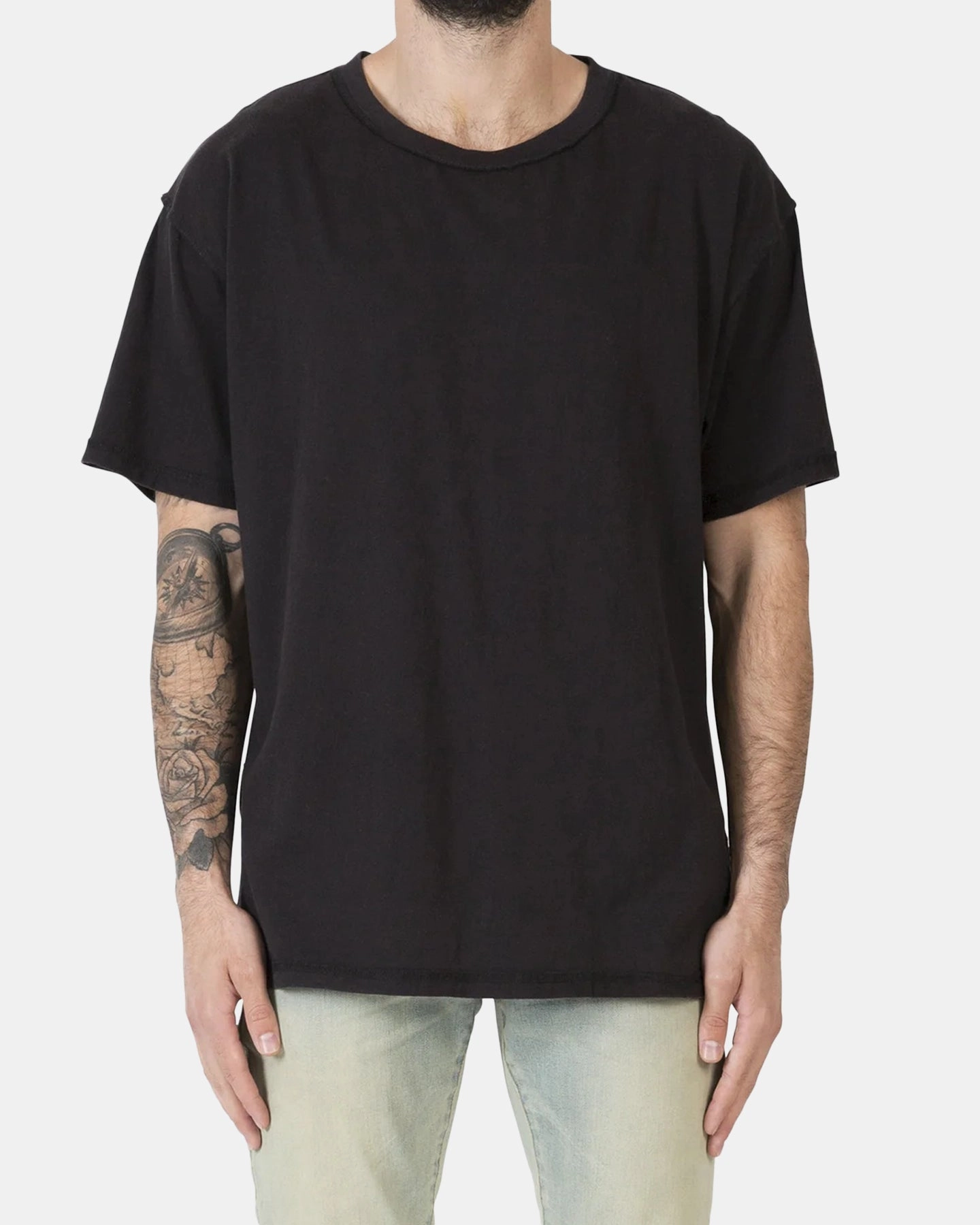 MNML Inside Out T-Shirt Black WrinkleFree Weave