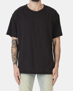 MNML Inside Out T-Shirt Black WrinkleFree Weave