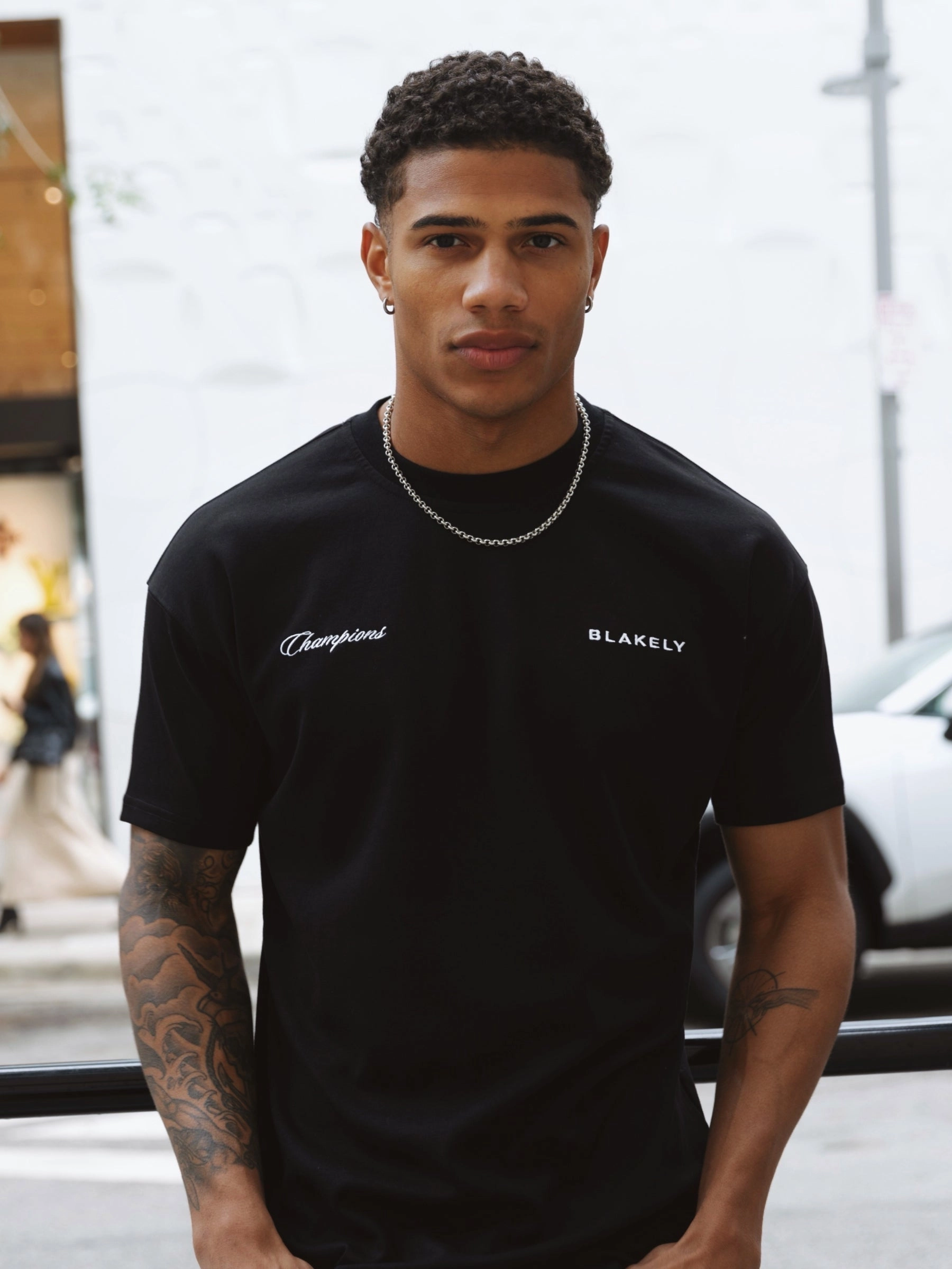 Champions Legacy Relaxed T-Shirt - Black Regular fit normality