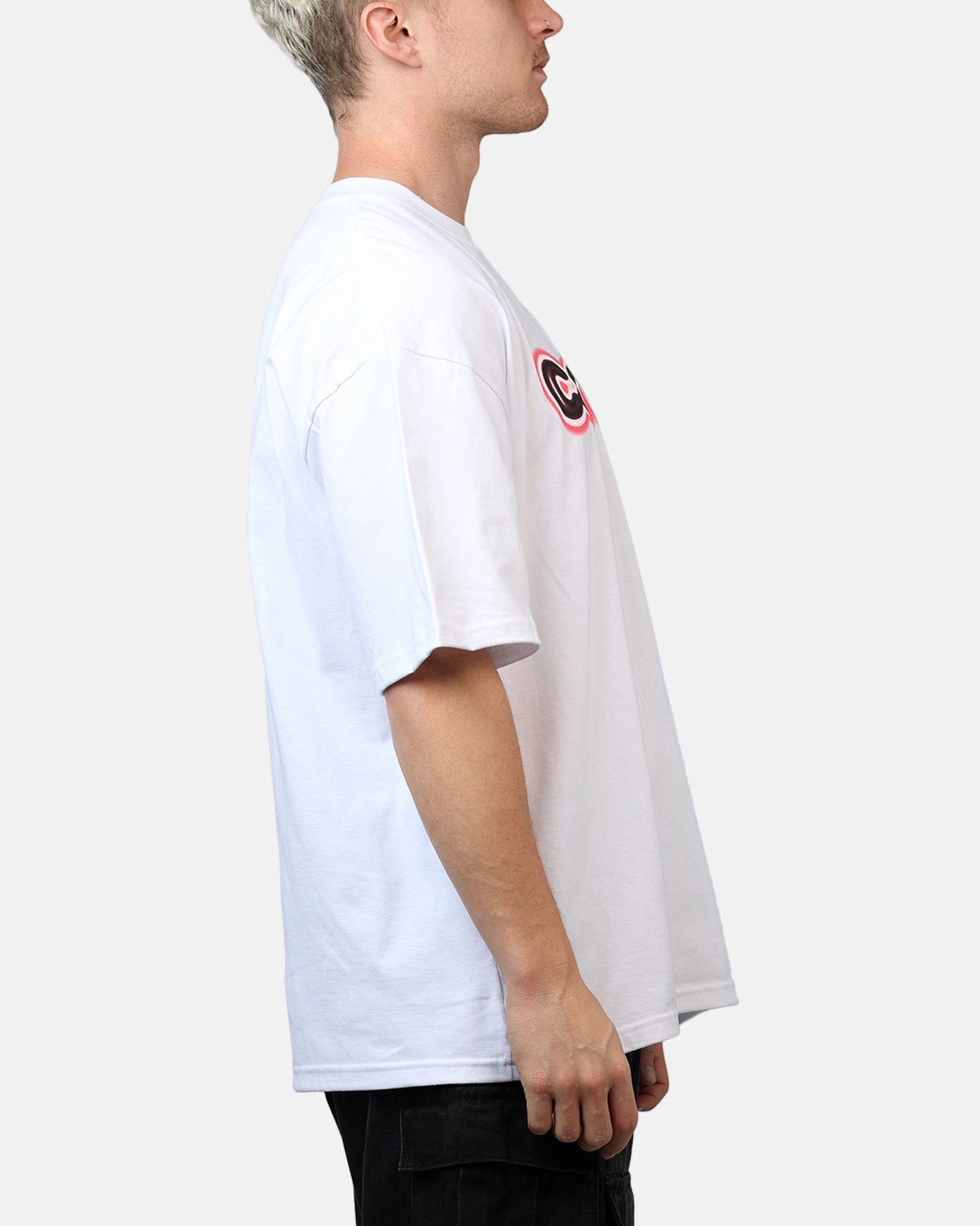 UV protection layer Carre Blushed T-Shirt White
