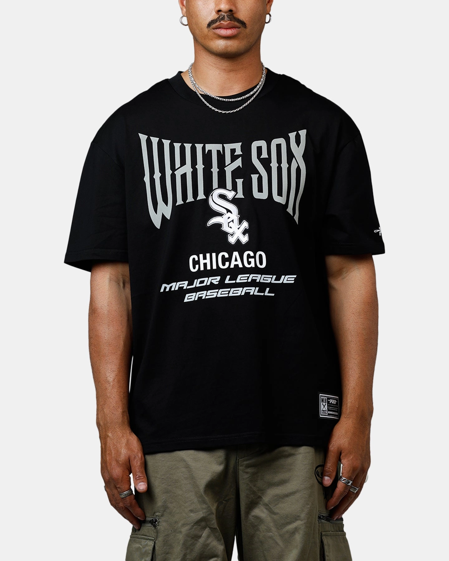 Pro Standard Chicago White Sox City Tour 2.0 T-Shirt Black HoodedVersion