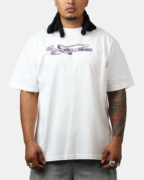 The Hundreds Y2K Bar Logo T-Shirt Light Blue RibbedTexture Multipurpose Design