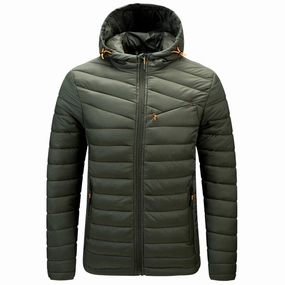 West Louis? Winter Windproof Thick Puffer Jacket High Density Weave