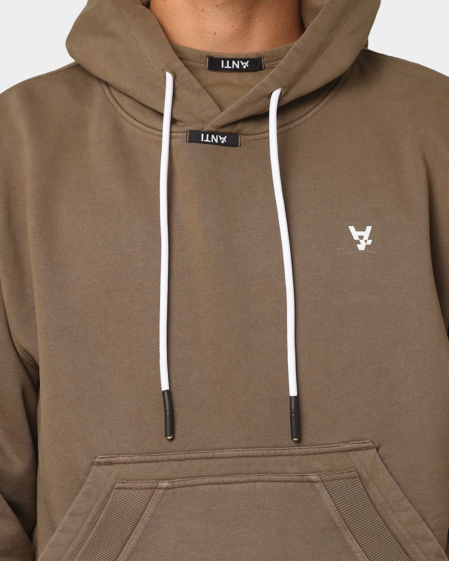 The Anti Order Anti Essential Hoodie Vintage Brown AntiStaticFinish SnagProof
