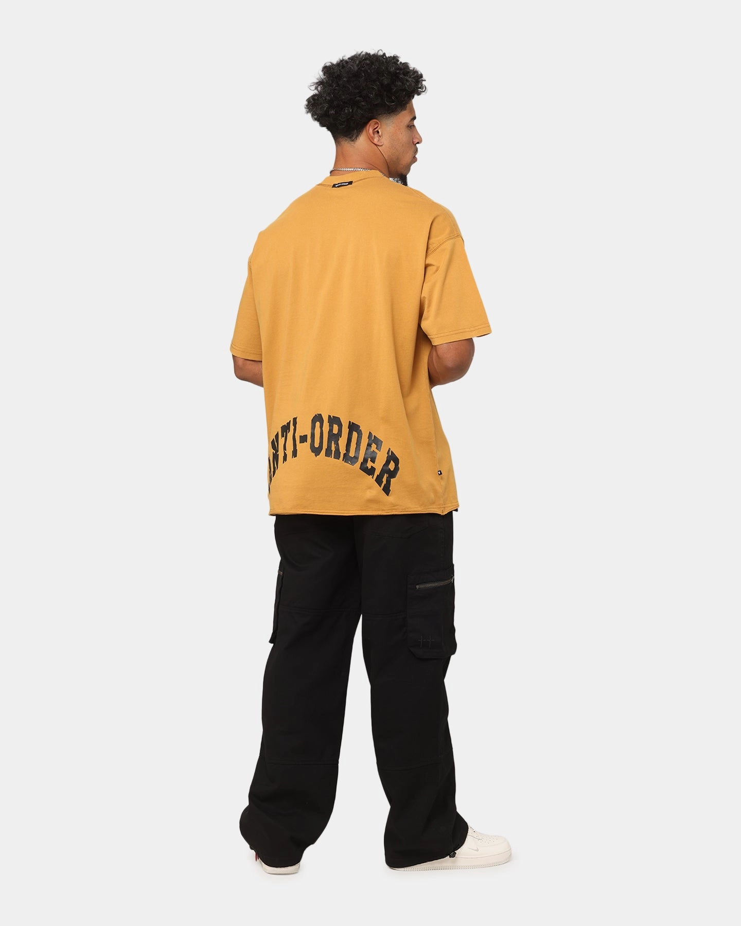 The Anti Order Architype Boxy T-Shirt Mustard SoftBrushed