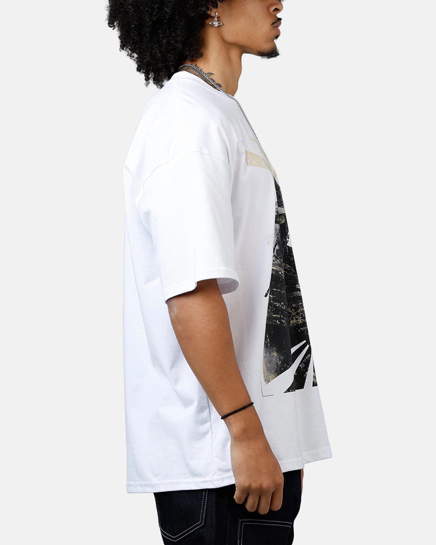 VersatileNeckline The Anti Order Human Drop T-Shirt White