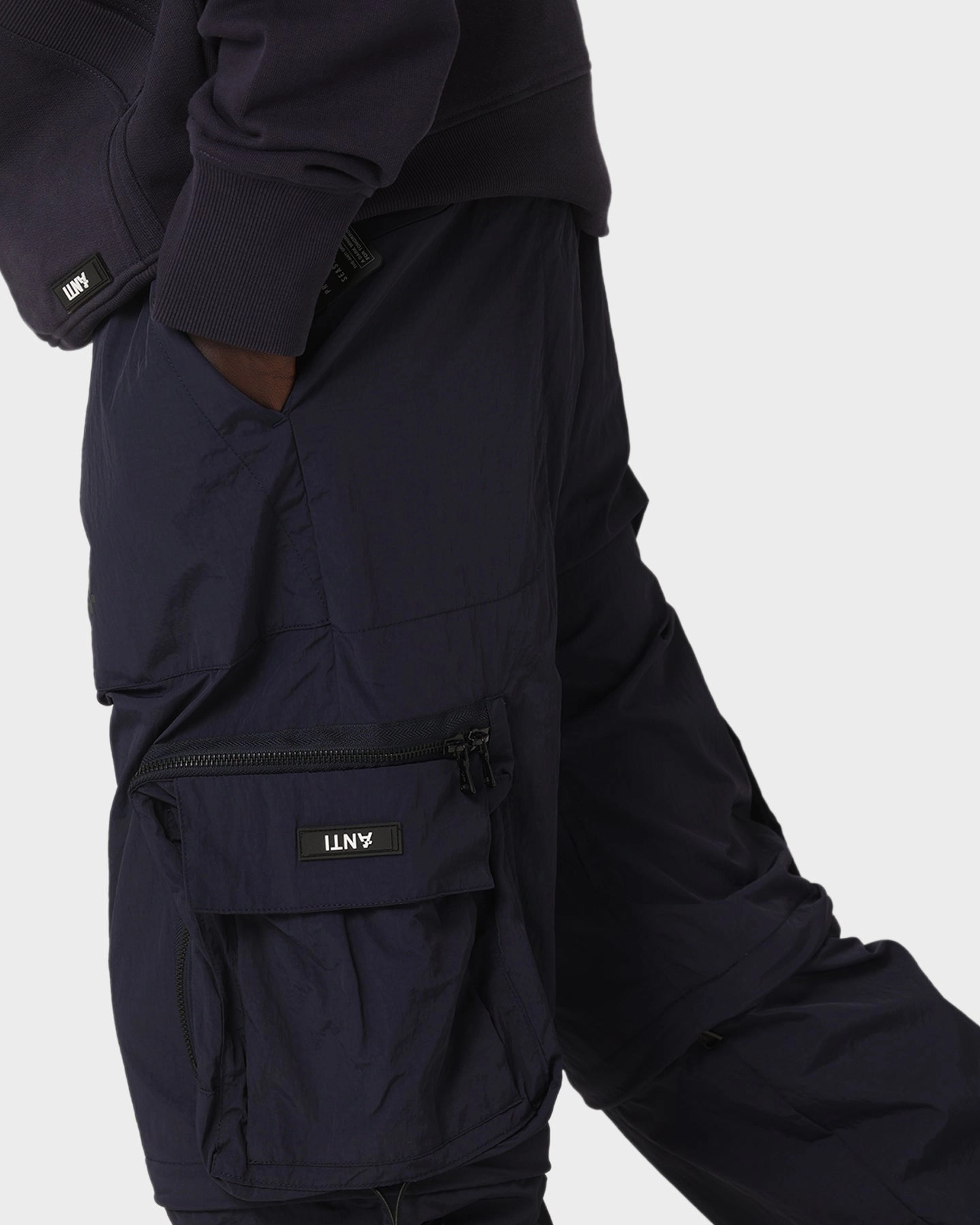 The Anti Order Hyphen ATD100 Track Jogger Dark Navy Flexible Look