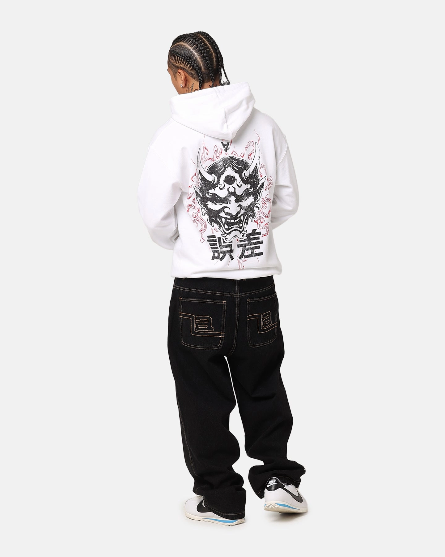 WindproofBarrierTechnology The Anti Order Oni Hoodie White