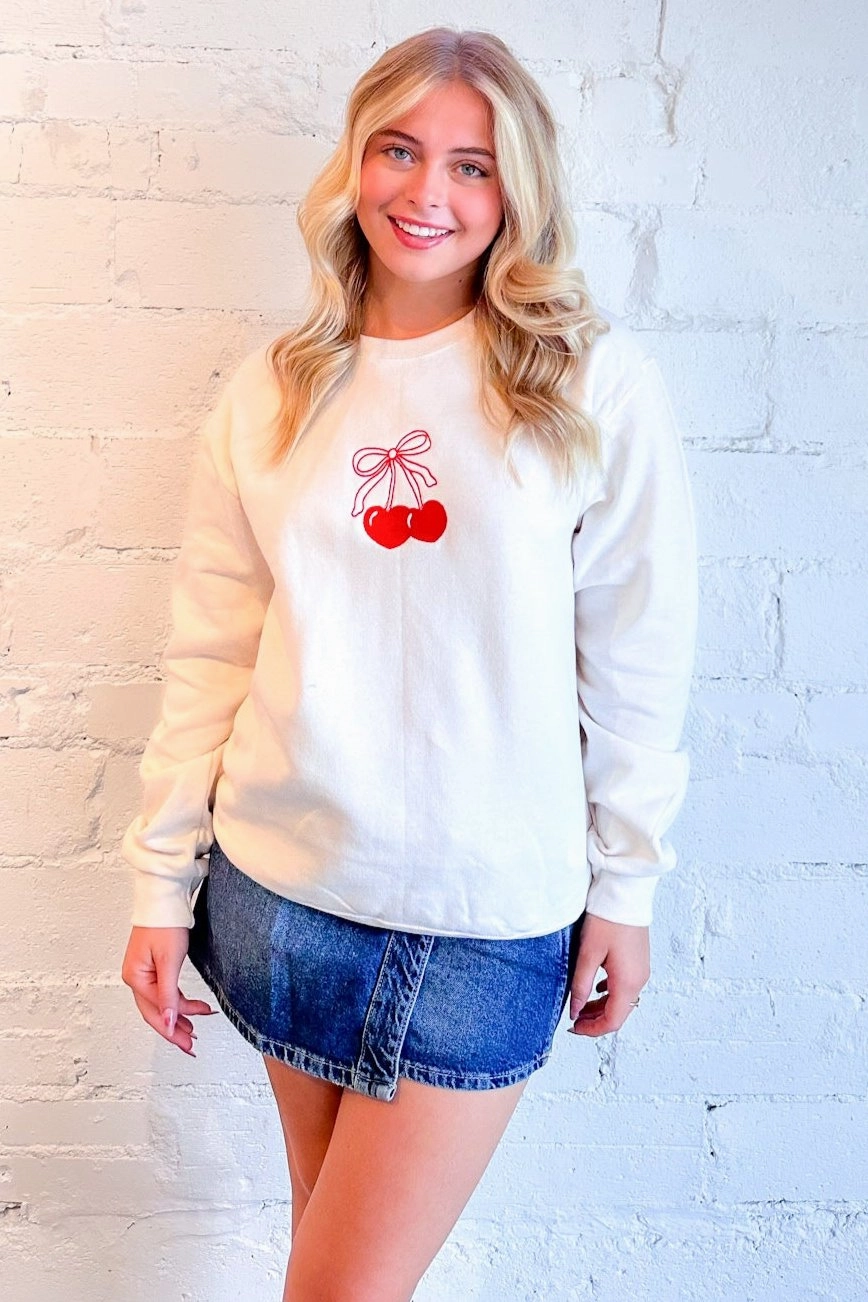 MoistureWicking Technology The Cherry On Top Sweatshirt