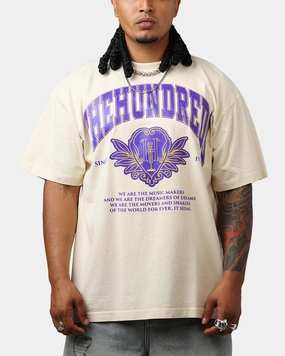 PolishedFinish CushionedSupport The Hundreds Alumnus T-Shirt Natural