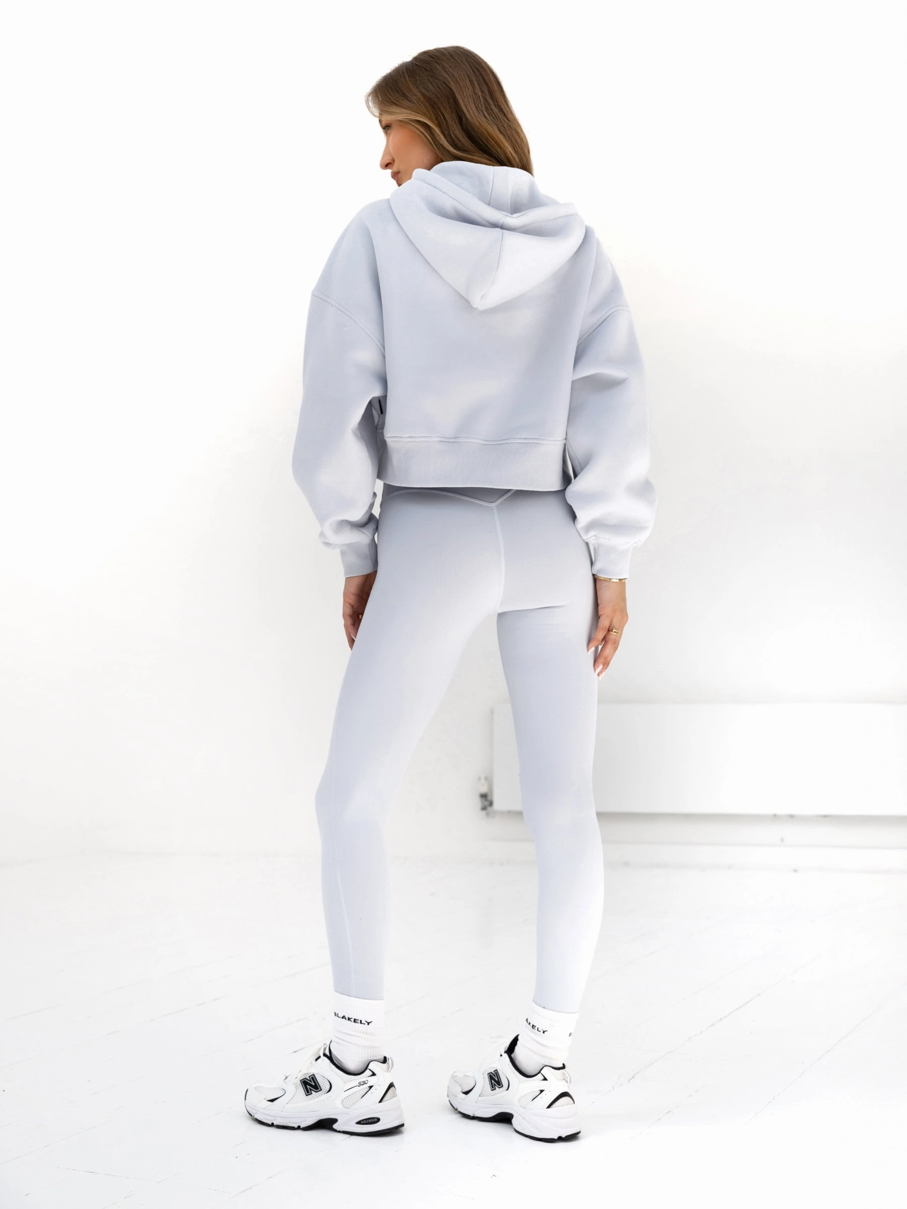 Blakely Full Zip Hoodie - Pale Blue desert exploration