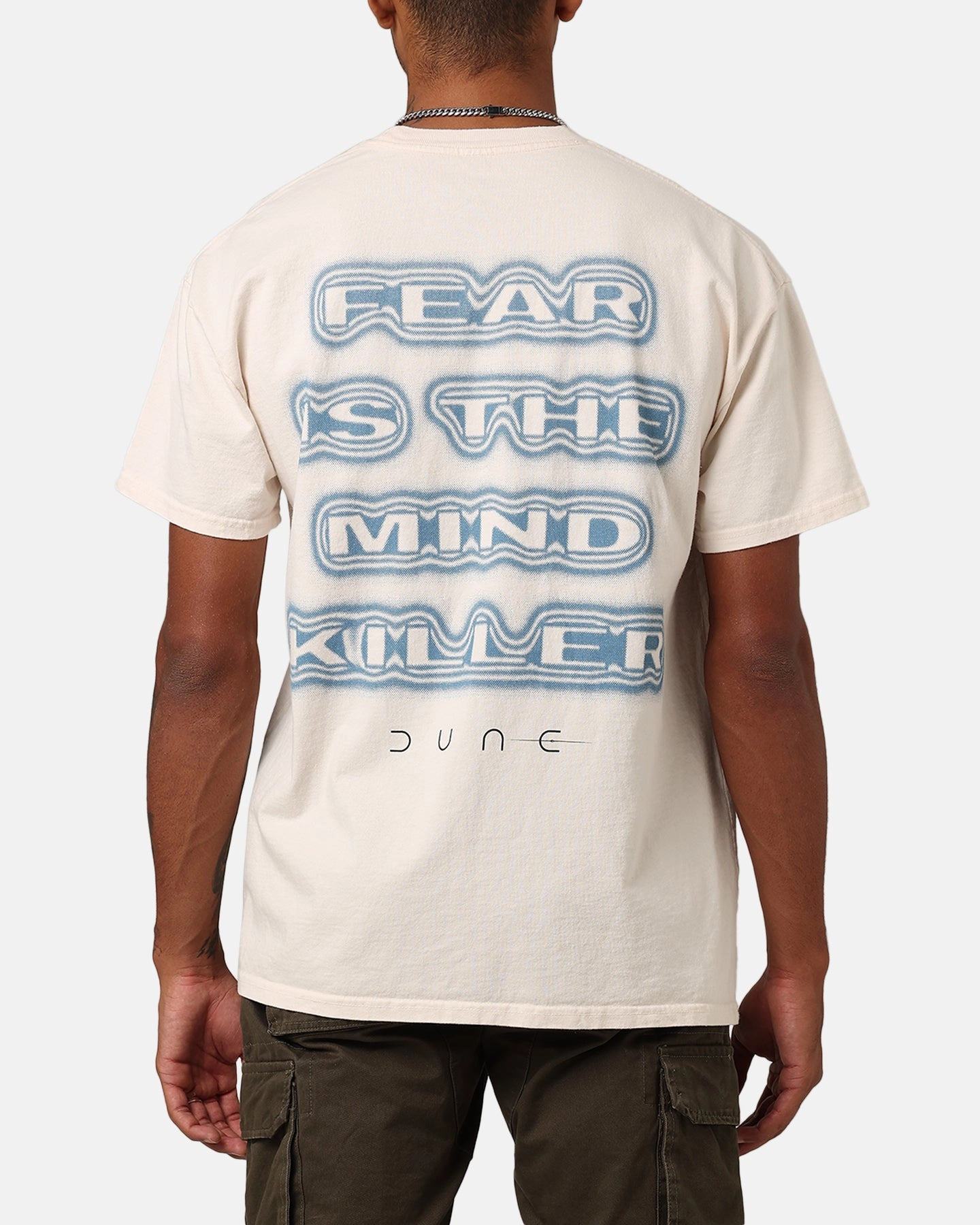 Comfortable Wear Goat Crew X Dune Fear Heavyweight T-Shirt Off White