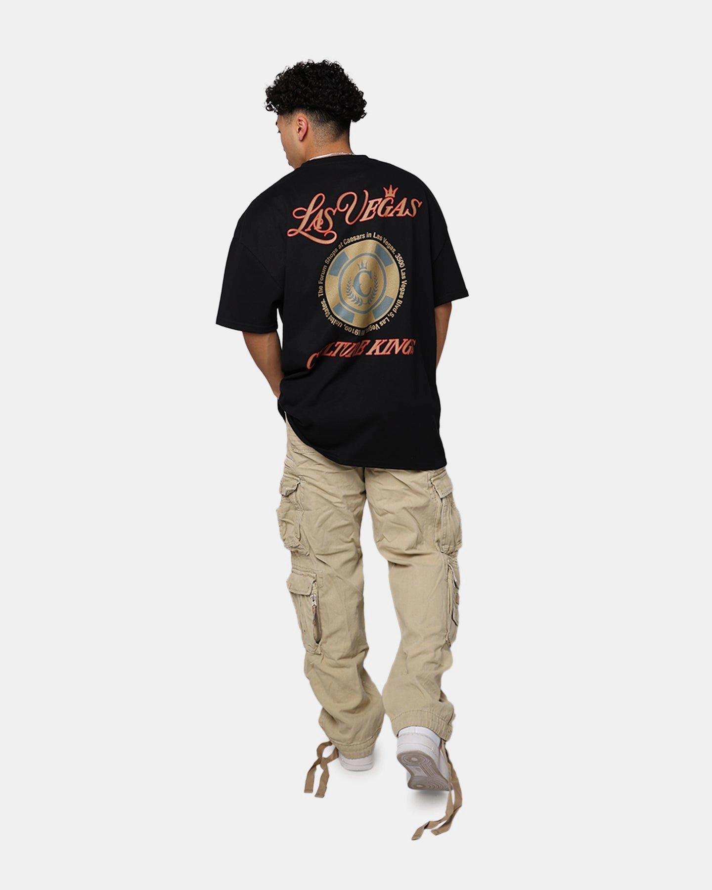 Culture Kings Casino Vegas T-Shirt Black LayeredCuff