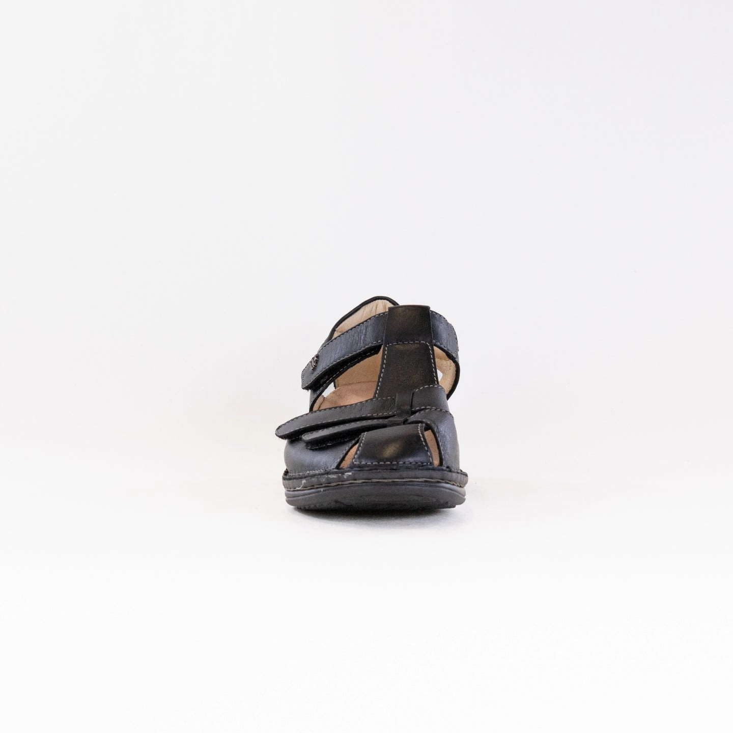 Lightweight EVA Ergonomic arch Finn Comfort Funen (Women's) - Black Leather